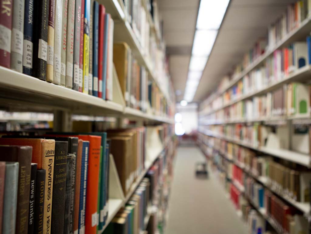 Library hallway